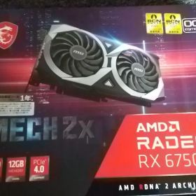 MSI Radeon RX 6750 XT MECH 2X 本体