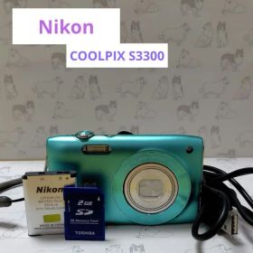 【JA0038】Nikon COOLPIX S3300 デジカメ 本体
