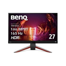 ベンキュージャパン BenQ MOBIUZ EX2710Q ゲーミングモニター (27インチ/165Hz/IPS/WQHD/1ms/HDRi/HDR400/FreeSync Premium 2.1ch treVoloスピーカー
