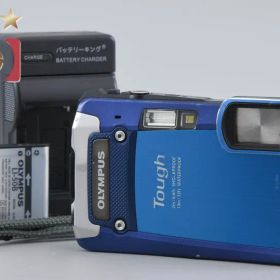 【中古】OLYMPUS オリンパス TOUGH TG-820 ブルー 防水デジタルカメラ