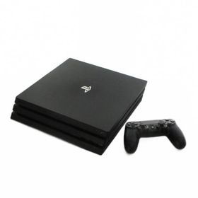 SONY ジャンク品 CUH-7000B PlayStation4 PS4 Pro HDD 1TB ゲーム機 本体 ロゴ 動作未確認 黒 ブラック ■GY18 /MQ その他