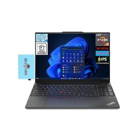 Lenovo Thinkpad E16 Gen 2 Business Laptop 16.0" IPS WUXGA Display (AMD Ryzen 5 7535U, 64GB DDR5, 1TB PCIe SSD, Backlit KYB, Fingerprint, WiFi 6E, BT 5