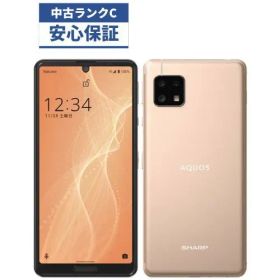 ★【中古品】 楽天ﾓﾊﾞｲﾙ AQUOS sense4 lite SH-RM15 SH-RM15 ピンク 管理:jmOn