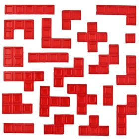 BLOKUS Game 交換用パーツ 21 レッド ピース