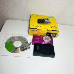 【超美品】FUJIFILM FINEPIX JZ250 デジカメ 箱入 ピンク