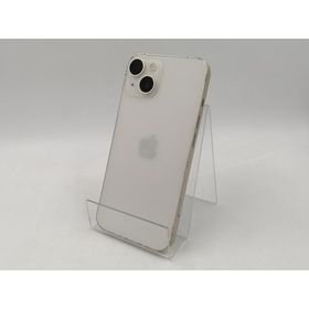 【中古】Apple SoftBank 【SIMフリー】 iPhone 14 128GB スターライト MPUQ3J/A【千葉】保証期間１ヶ月【ランクC】