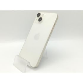 【中古】Apple docomo 【SIMフリー】 iPhone 14 128GB スターライト MPUQ3J/A【福岡天神】保証期間１ヶ月【ランクC】