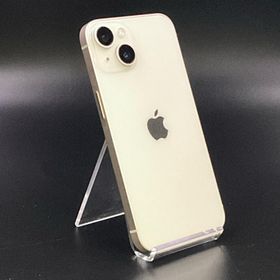 【全額返金保証】【最速発送】 iPhone 14 128GB スターライト docomo 白ロム 動作確認済 82%