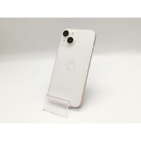 【中古】Apple au 【SIMフリー】 iPhone 14 128GB スターライト MPUQ3J/A【福岡天神】保証期間１ヶ月【ランクC】