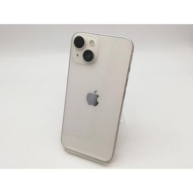 【中古】Apple docomo 【SIMフリー】 iPhone 14 128GB スターライト MPUQ3J/A【鹿児島中町】保証期間１ヶ月【ランクC】