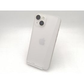 【中古】Apple au 【SIMフリー】 iPhone 14 128GB スターライト MPUQ3J/A【なんば】保証期間１ヶ月【ランクC】