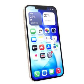 中古 Apple iPhone14 128GB スターライト MPUQ3J／A SIMフリー
