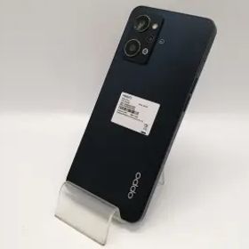 【中古】Oppo ymobile 【SIMフリー】 OPPO Reno7 A スターリーブラック 6GB 128GB A201OP【DS秋葉】保証期間１ヶ月【ランクA】