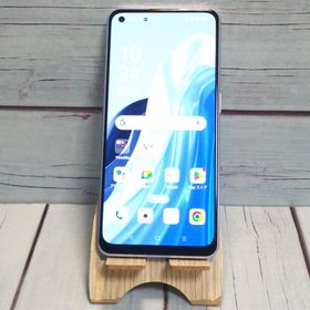 【美品・送料無料】Y!mobile OPPO Reno7 A A201OP ブルー 本体 白ロム SIMロック解除済み SIMフリー A824076