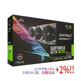 【中古】ASUS製グラボ ROG STRIX-GTX1070-O8G-GAMING 元箱あり【いつでも+1％！5のつく日と日曜日は+2%！】 爆買