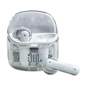 JBL TUNE FLEX GHOST ワイヤレスイヤホン bluetooth 2ウェイ装着/ノイズキャンセリング/IPX4/ホワイト/JBLTFLEXGWHTe edbe486e