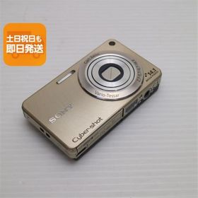 超美品 Cyber-shot DSC-W350 ゴールド 即日発送 SONY デジカメ デジタルカメラ 本体 あすつく 土日祝発送OK