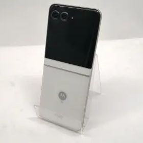【未使用】MOTOROLA docomo 【SIMフリー】 motorola razr 50d ホワイトマーブル 8GB 256GB M-51E【宇田川】保証期間３ヶ月