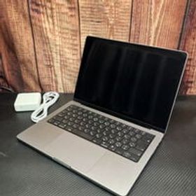中古 MacBook Pro 14インチ M1 Pro(CPU:8C/GPU:14C) 16GB/512GB スペースグレイ MKGP3J/A (14インチ 2021) 4780001493 状態： C:並品