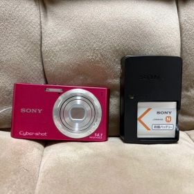 【動作品】SONY Cyber-shot DSC-W610 ピンク 14.1MP