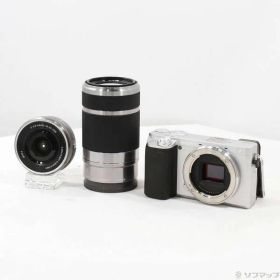 ソフマップ 〔中古品〕 α6400 ILCE-6400Y ダブルズームレンズキット シルバー【258】