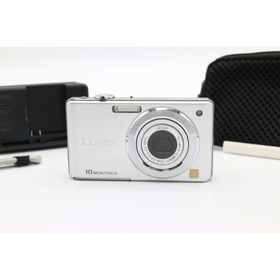 ＜＜ポーチ＆新品ストラップ付き！！＞＞【良品】Panasonic パナソニック デジタルカメラ LUMIX FS7 シルバー DMC-FS7-S#LE2028051