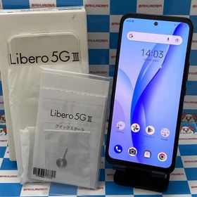 Libero 5G III 64GB ブラック A202ZT Y!mobile版SIMフリー 極美品