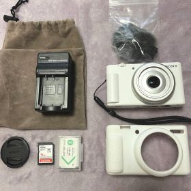 値下げ‼️SONY VLOGCAM ZV-1F ホワイト 美品 付属品多数