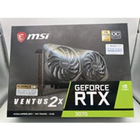 中古 MSI GeForce RTX 3070 VENTUS 2X OC (RTX3070 8G) 143902 状態： B:良品