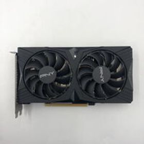 中古 PNY GeForce RTX 4060 8GB VERTO ダブルファン VCG40608DFXPB1（RTX4060 8GB） 3480041242 状態： B:良品