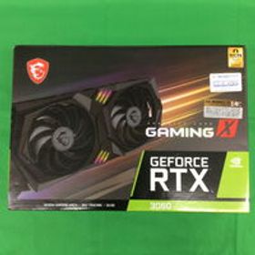 中古 MSI GeForce RTX 3060 GAMING X 12G (RTX3060 12GB) 144776 状態： C:並品