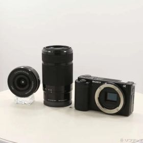 ソフマップ 〔中古品〕 VLOGCAM ZV-E10Y ダブルズームレンズキット ブラック【262】