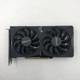 中古 PNY GeForce RTX 4060 8GB VERTO ダブルファン VCG40608DFXPB1（RTX4060 8GB） 3480041242 状態： B:良品