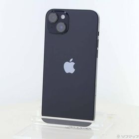 〔中古〕Apple(アップル) iPhone14 Plus 256GB ミッドナイト MQ4J3J／A SIMフリー〔276-ud〕