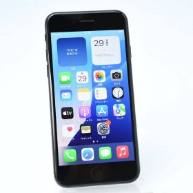 【液晶美品】SIMフリー iPhone SE 第２世代 64GB ブラック