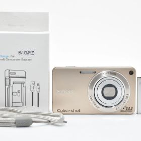 SONY ソニー Cyber-shot DSC-W350 ゴールド /2861 動作OK 返金保証