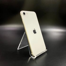 【全額返金保証】【最速発送】 iPhone SE（第3世代） 64GB スターライト Softbank SIMフリー 白ロム 美品 動作確認済 83%