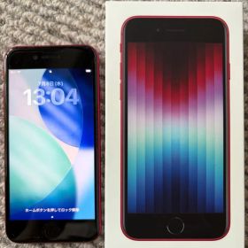 iphonese (PRODUCT)RED 128GB本体と箱