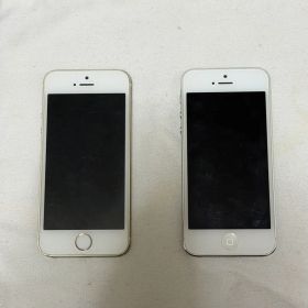iPhone 5 / 5s ジャンク品 2台セット 電源入りません