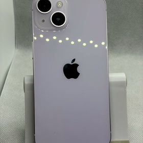 ○バッテリー82% SIMフリー iPhone14 128GB パープル