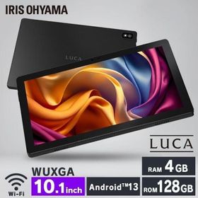 TM103M4V1-B IRISOHYAMA LUCA SIMスロット:なし Android 13 10.1型（インチ） 1920×1200 MediaTek 4GB SSD 128GB Wi-...