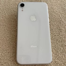 【美品】Apple iPhone XR ホワイト 128GB 本体
