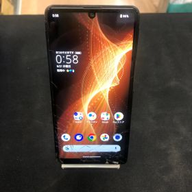【訳あり品】AQUOS sense5G au SIMロック解除済 64GB SHG03 ブラック【保証なし】