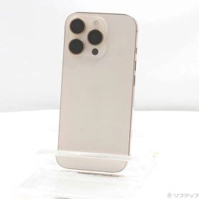 ソフマップ 〔中古品〕 iPhone16 Pro 256GB デザートチタニウム MYN23J／A SIMフリー【348】
