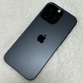 【整備済み品】iPhone16 Pro Max 256GB ブラックチタニウム