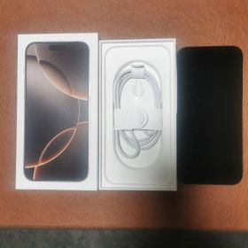iPhone16 Promax 256gb 100%バッテリ充放電1回のみ