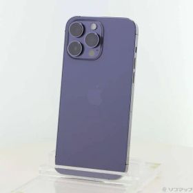 ソフマップ 〔中古品〕 iPhone14 Pro Max 1TB ディープパープル MQ9N3J／A SIMフリー【368】