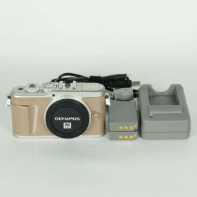 [良品 | シャッター数12,390回] OLYMPUS PEN E-PL10 [ボディ ブラウン] | マイクロフォーサーズマウント