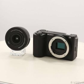 〔中古〕SONY(ソニー) VLOGCAM ZV-E10 II パワーズームレンズキット ブラック ZV-E10M2K B〔262-ud〕