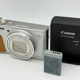 【極上美品】Canon キャノン PowerShot SX740 HS シルバー コンパクトデジタルカメラ